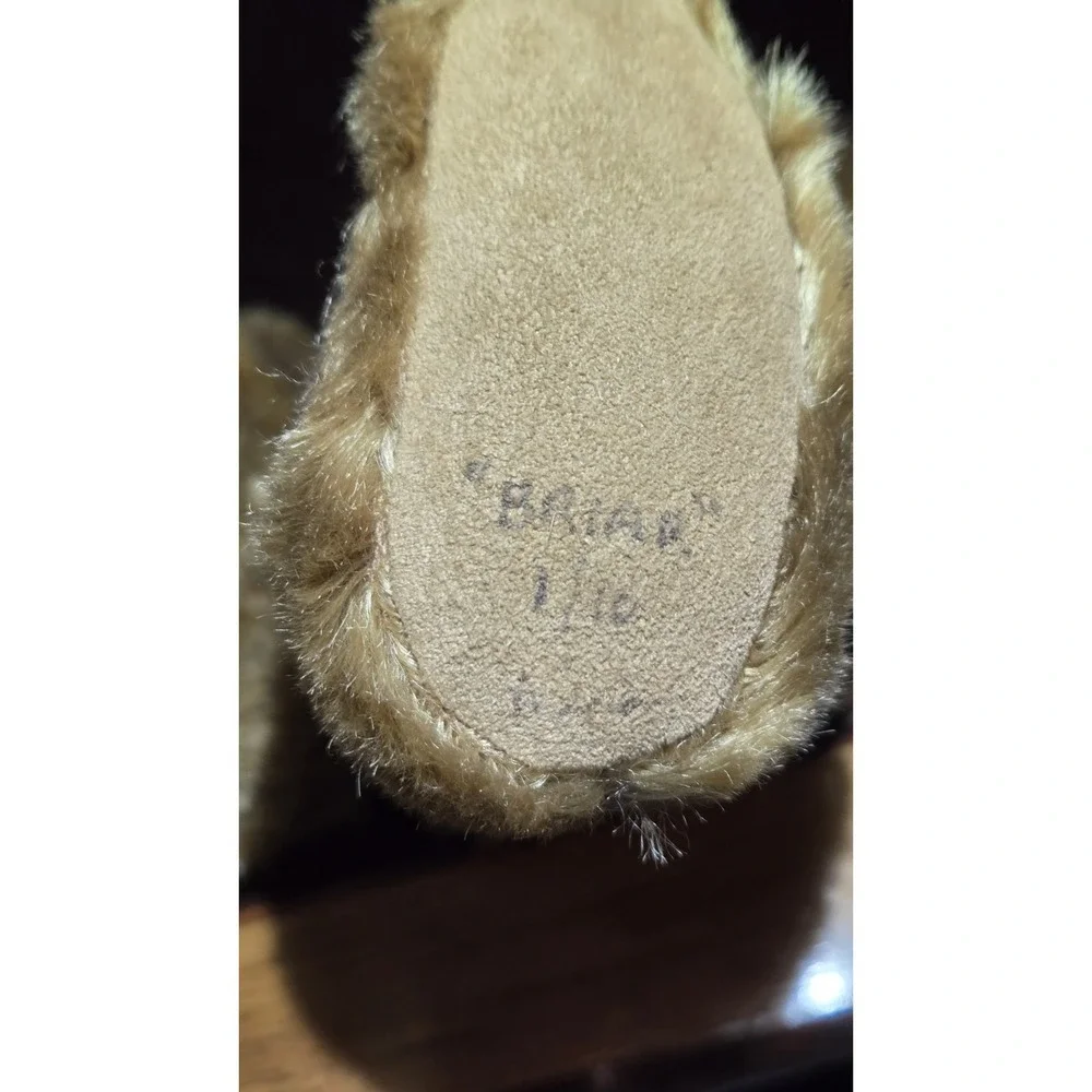 Abbey Honeysuckle Bear Briar 1/10 Signed Jointed Growler England Rare Mohair Vtg